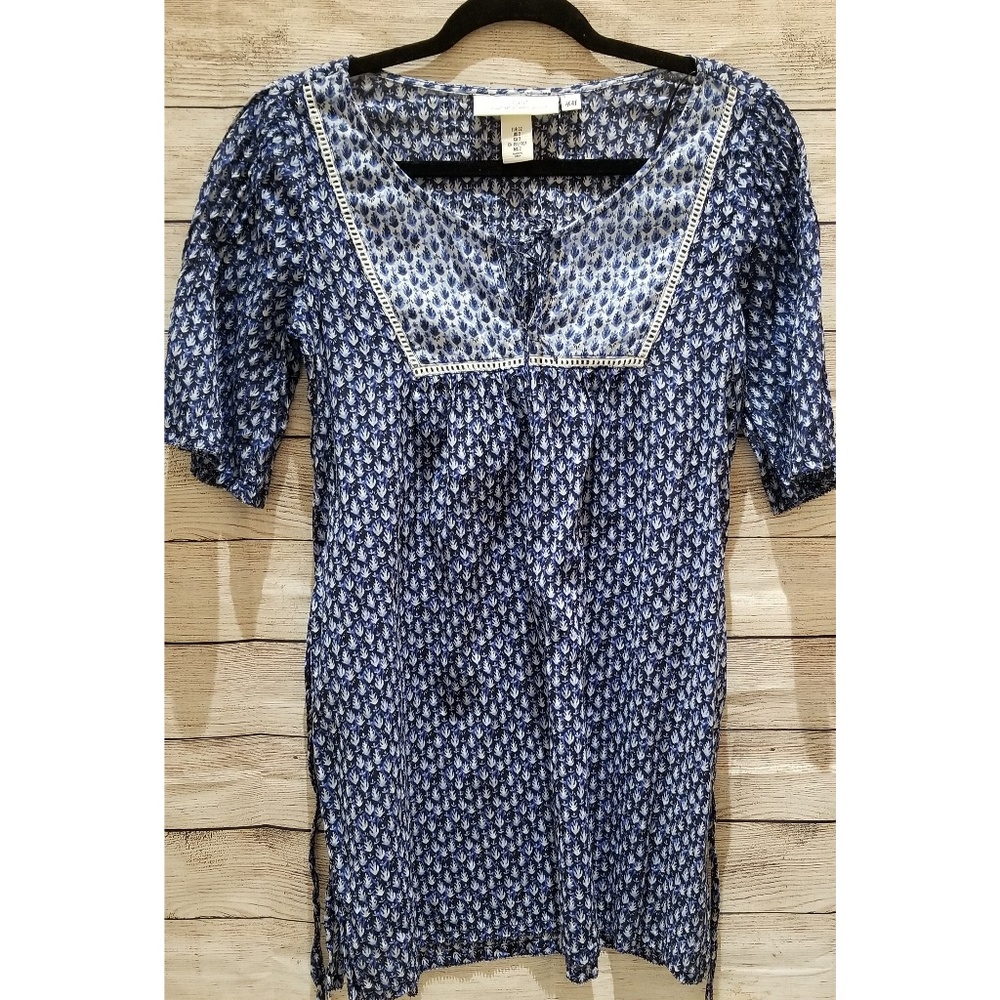 H&M Blue Cotton Dress